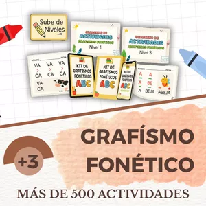 Imagen de portada para Ebook Grafísmo Fonético para aprender a leer +3