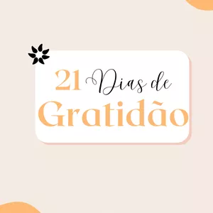 Imagem de capa para o Ebook Caderno 21 Dias de Gratidão Digital