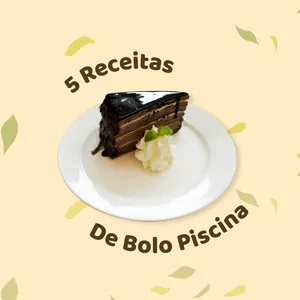 Imagem principal do produto 5 Receitas De Bolo Piscina