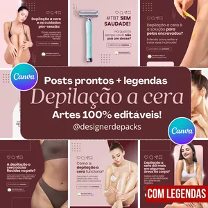 Imagem do curso CANVA PACK DEPILAÇÃO A CERA