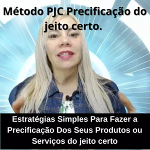 Imagem de capa para o Curso online Precificação Com Confiança método infalível.