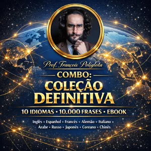 Imagem de capa para o Ebook COMBO: COLEÇÃO DEFINITIVA – 10 IDIOMAS – 10.000 FRASES – EBOOKS
