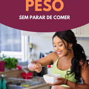 Imagem de capa para o Ebook Emagreça sem parar de comer