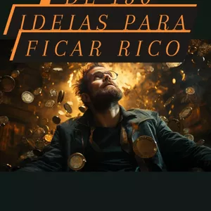 Imagem de capa para o Ebook +150 Ideias para ficar rico