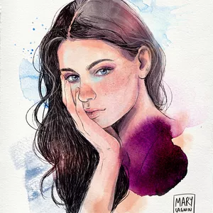 Imagem de capa para o Curso online Aquarela Digital