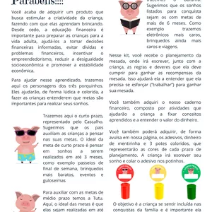 Imagem de capa para o Ebook Meu caderno financeiro + planner da mesada