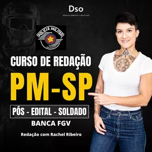 Imagem de capa para o Curso online Curso de Redação do Zero (Banca FGV) - Prof. Rachel Ribeiro 