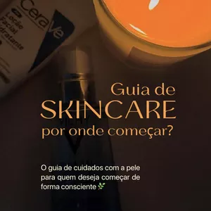 Imagem de capa para o Ebook Guia de skincare: Por onde começar?