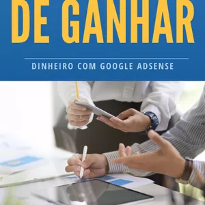Imagem de capa para o Ebook  10 maneiras de ganhar dinheiro com o Google AdSense 