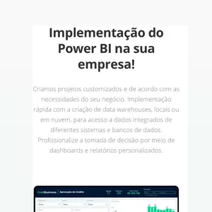 Imagem de capa para o Curso online Implementação do Power Bl na sua empresa!