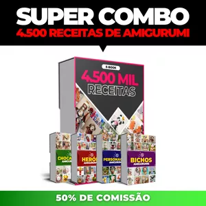 Imagem do curso SUPER COMBO: 4.500 Mil Receitas