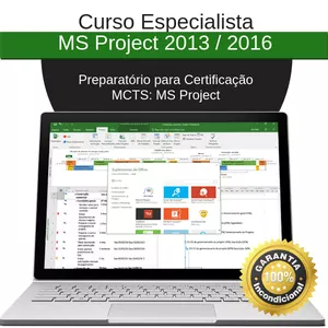 Imagem do curso Curso Especialista do MS Project 2013 / 2016