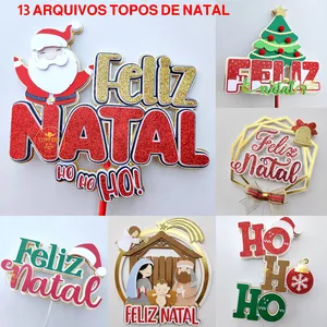 Imagem de capa para o Ebook PACOTE ARQUIVOS TOPOS DE NATAL