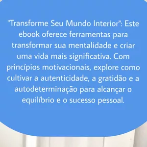 Imagem de capa para o Curso online Mude de vida agora 