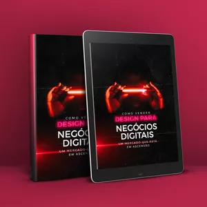 Imagem de capa para o Ebook Como vender design para negócios digitais - Um mercado que está em ascensão