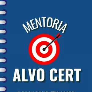 Imagem de capa para o Ebook Mentoria Alvo Cert - Ebook digital sobre finanças