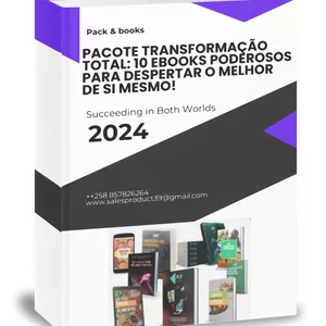 Imagem de capa para o Ebook Pacote Transformação Total: 10 Ebooks Poderosos para Despertar o Melhor de Si Mesmo!