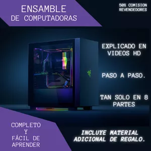 Imagen de portada para Curso online Curso De Ensamble De Computadoras
