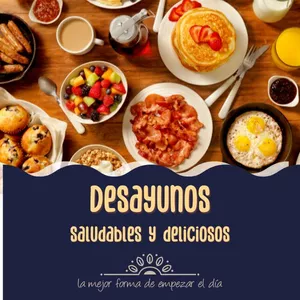Imagen de portada para Ebook Desayunos Saludables y Deliciosos