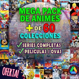 Imagen de portada para Ebook Mega pack de Animes! Series y películas digitales 