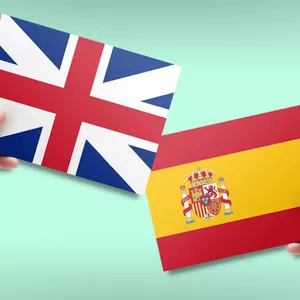 Imagem de capa para o Curso online Aprenda inglês é espanhol ou mesmo tempo 
