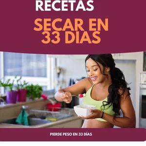 Imagen de portada para Ebook Recetas Secar en 33 Días
