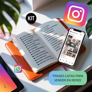 Imagen de portada para Ebook  Kit de frases listas para vender en redes
