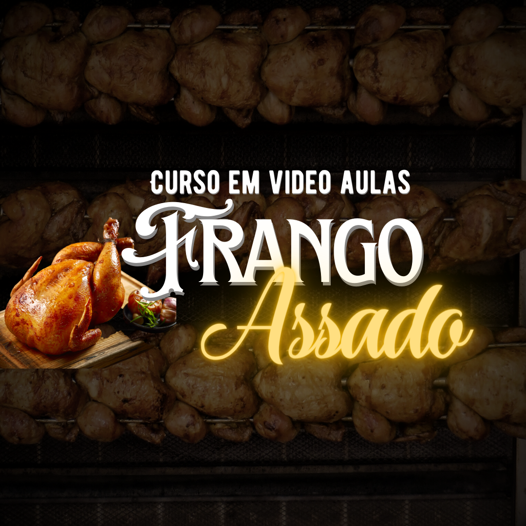 Curso Frango Assado e Carnes Renda certa Pague 1 Leve 2 Cursos!