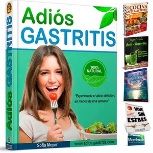 Imagen de portada para Ebook Adios Gastritis