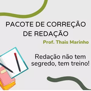 Imagem de capa para o Curso online Pacote de correção de Redação para Concurso