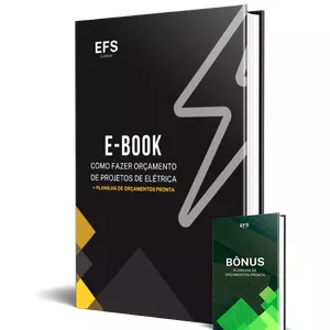 Planilha E-book - Orçamento de projetos de elétrica + Planilha pronta