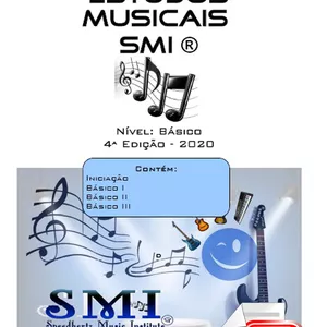 Imagem principal do produto Apostila e Método SMI  de estudos musicais 2020 4ªed. - básico (Violão & Guitarra)