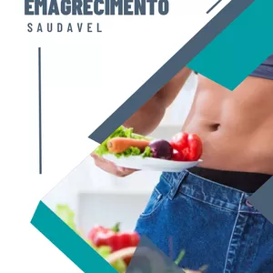 Imagem de capa para o Ebook Emagrecimento saudável 