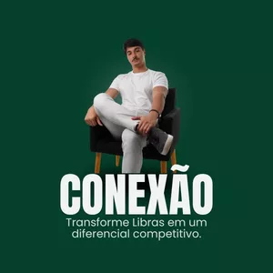 Imagem de Conexão em Libras | Vitalício criado por TONY ALVES DA SILVA na hotmart