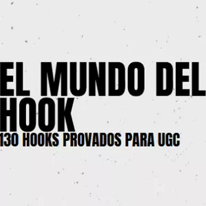 Imagen de portada para Ebook El Mundo Del Hook | 130 Hooks provados para UGC