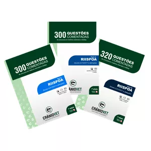 Imagem de capa para o Ebook COMBO RIISPOA - 920 Questões Comentadas em Medicina Veterinária 