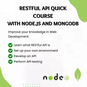 Cover image for Ebook RESTful API Crash Course with Node.js and MongoDB