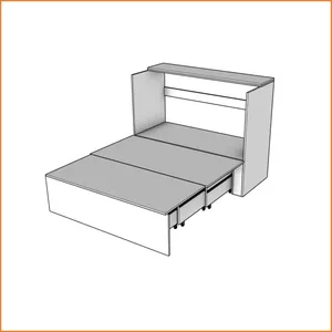 Imagen de portada para Ebook K080 - Plano de Cama plegable 