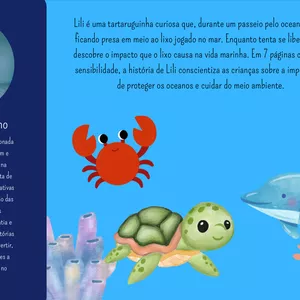Imagem de capa para o Ebook Lili, a tartaruga perdida