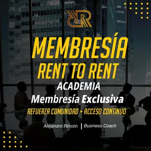 Imagen de portada para Curso online Academia Rent2Rent | Membresía Exclusiva