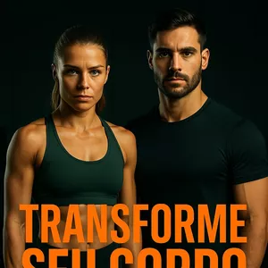 Imagem de capa para o Ebook Transforme seu corpo: os benefícios da academia e o plano de treinos perfeito 