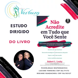 Imagem de capa para o Curso online Estudo Dirigido do Livro Não Acredite em tudo que você sente