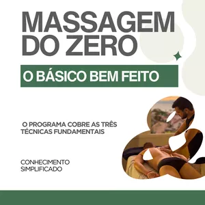 Imagem do curso Massagem do zero - O Básico Bem Feito 