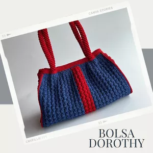 Bolsa Dorothy - Curso de Crochê 