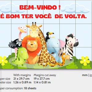 Imagem de capa para o Ebook Painel volta as aulas SEJA BEM VINDO
