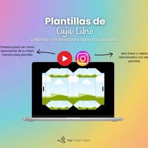 Imagen de portada para Ebook Plantillas de Caja Libro