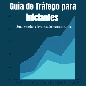 Imagem de capa para o Ebook Guia para iniciantes para geração de tráfego