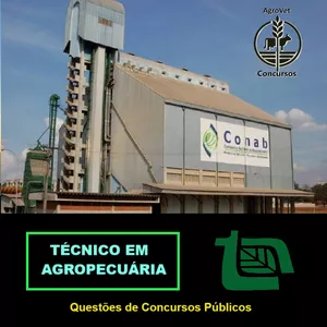 Imagem de capa para o Ebook Técnico em Agropecuária – 40 Questões da Consulpam e Conab – Comentadas