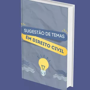 Imagem de capa para o Ebook E-book de Temas de TCC em Direito Civil