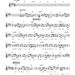 Imagem de capa para o Ebook És Tu Única Razão - Ronaldo Bezerra - Cifra - melodia e Letra